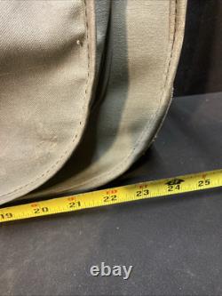 Original US Army Air Force B-4 Colonels Garment Bag Suitcase Good Shape