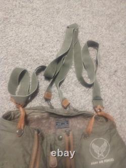 Original US WWII Army Air Forces A-11 Flight Trousers Size 30 With Suspenders