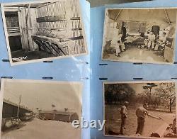 Original Vintage WWII US Army Air Corps Photo Album 49 Photos total