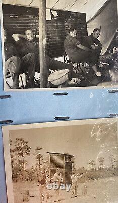 Original Vintage WWII US Army Air Corps Photo Album 49 Photos total