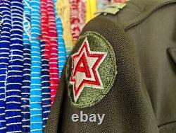 Original WW2 1942 U. S. Army Air Forces Patched Officer Service Uniform Jacket