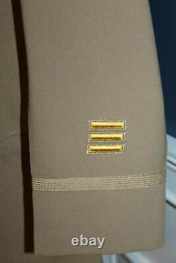 Original WW2 9th U. S. Army Air Forces Officers Khaki Uniform Jacket withInsignia