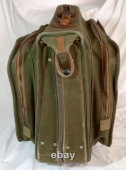 Original WW2 Air Force Army Type B-4 Flyers Canvas Pilot Crew Bag