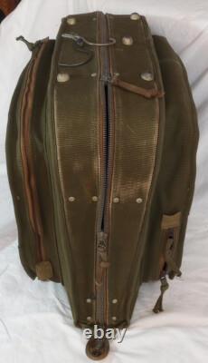 Original WW2 Air Force Army Type B-4 Flyers Canvas Pilot Crew Bag