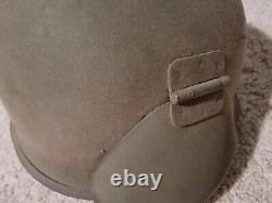 Original WW2 Steel Helmet M-3 Flak US Army Air Force usaaf aaf Crew Pot W Paper