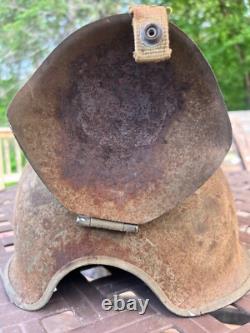 Original WW2 Steel M-3 Flak Helmet US Army Air Force USAAF AAF good condition