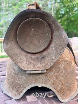 Original WW2 Steel M-3 Flak Helmet US Army Air Force USAAF AAF good condition