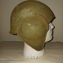 Original WW2 US Army Air Corp (USAAF) M5 Flak Helmet