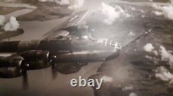 Original WW2 US Army Air Corps Bomber Plane 9 x 12 Photo Id'd AAC Photographer