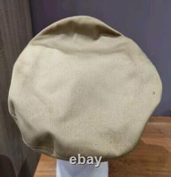Original WW2 US Army Air Corps Enlisted Man Summer Visor Crusher Cap Hat USAAC