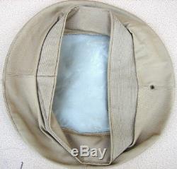 Original WW2 US Army Air Corps Officers Visor Hat -McClellan Field withExtra Cover