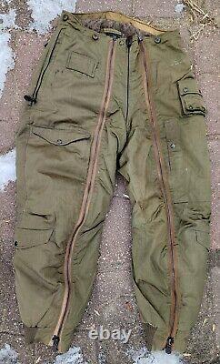 Original WW2 US Army Air Force Type A-11-A Flight Pants Lined 1944 USA Sz 32