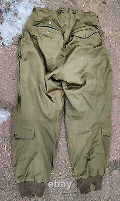 Original WW2 US Army Air Force Type A-11-A Flight Pants Lined 1944 USA Sz 32