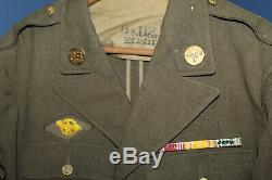 Original WW2 U. S. Army Air Forces British Made 8th AF Patched Jacket & 1942 d