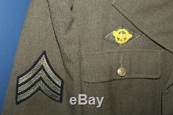 Original WW2 U. S. Army Air Forces British Made 8th AF Patched Jacket & 1942 d