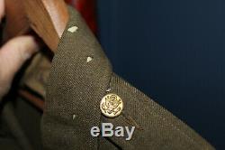 Original WW2 U. S. Army Air Forces British Made 8th AF Patched Jacket & 1942 d