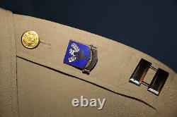 Original WW2 U. S. Army Air Forces Officer's AAF Patched Khaki Jacket withInsignia