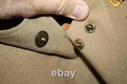 Original WW2 U. S. Army Air Forces Officer's AAF Patched Khaki Jacket withInsignia