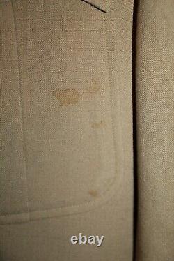 Original WW2 U. S. Army Air Forces Officer's AAF Patched Khaki Jacket withInsignia