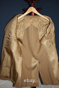 Original WW2 U. S. Army Air Forces Officer's AAF Patched Khaki Jacket withInsignia