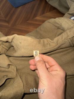 Original WW2 WWII 9th Army Air Force USAAF Sergeant Full Uniform Lot Ike Jacket
