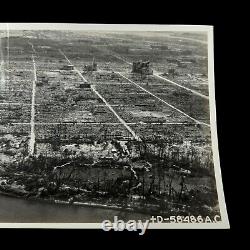 Original WWII 1945 U. S. Army Air Force Hiroshima Atomic Bomb Type 1 Photograph
