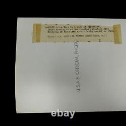 Original WWII 1945 U. S. Army Air Force Hiroshima Atomic Bomb Type 1 Photograph