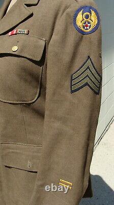 Original WWII 8th Army Air Corps Jacket, Sergeant, Armament Specialist