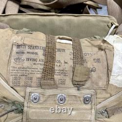 Original WWII Era US Army Air Corps S-1 Seat Parachute Complete