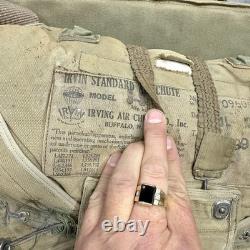 Original WWII Era US Army Air Corps S-1 Seat Parachute Complete