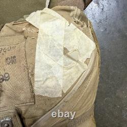 Original WWII Era US Army Air Corps S-1 Seat Parachute Complete