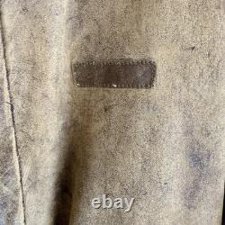 Original WWII Painted A2 Flight Jacket American Flag Us Army Air Corps