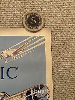 Original WWII Poster Be An Aviation Mechanic In The Air Corps US Army 25x38