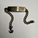 Original WWII Sterling ID Engraved Bracelet US Army Air Corps