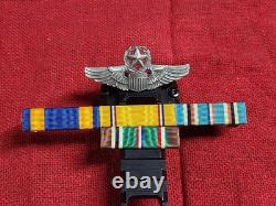 Original WWII Sterling Silvet United States Air Army Force Command Pilot Badge