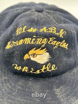 Original WWII US 101st Airborne wool hat army navy airforce artifact air born