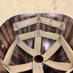 Original WWII US Army AP Air Police M1 Helmet Liner WW2 Used Firestone