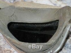 Original WWII US Army Air Corps AAF Flight Goggles (Unidentified type.)
