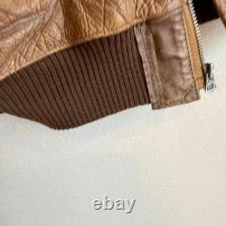 Original WWII US Army Air Corps A-2 Flight Jacket Patched Southeast Command