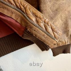 Original WWII US Army Air Corps A-2 Flight Jacket Patched Southeast Command