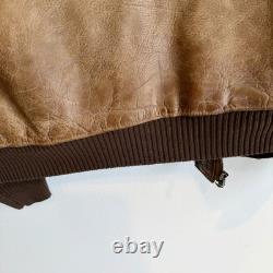 Original WWII US Army Air Corps A-2 Flight Jacket Patched Southeast Command