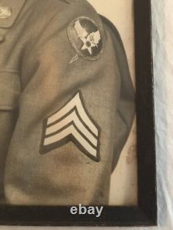 Original WWII US Army Air Corps African American Black Large Photo 17x21 NAMED