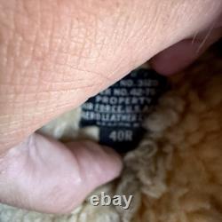 Original WWII US Army Air Corps Arctic Aleutians Flight Parka Sheepskin