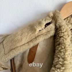 Original WWII US Army Air Corps Arctic Aleutians Flight Parka Sheepskin