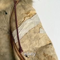 Original WWII US Army Air Corps Arctic Aleutians Flight Parka Sheepskin