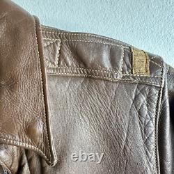 Original WWII US Army Air Corps Dubow A-2 Flight Jacket Mint Condition