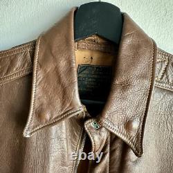 Original WWII US Army Air Corps Dubow A-2 Flight Jacket Mint Condition