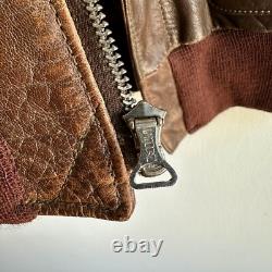 Original WWII US Army Air Corps Dubow A-2 Flight Jacket Mint Condition