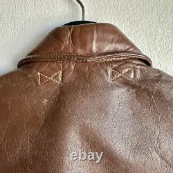 Original WWII US Army Air Corps Dubow A-2 Flight Jacket Mint Condition