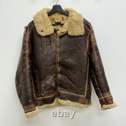 Original WWII US Army Air Corps High Altitude B-3 Flight Jacket